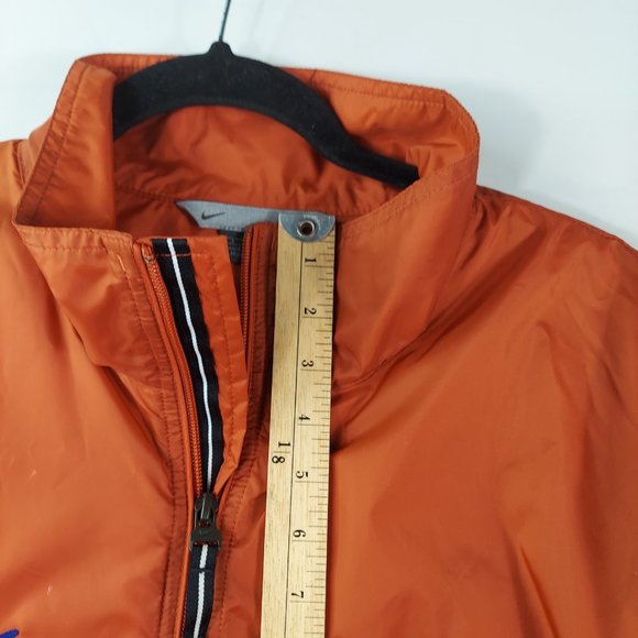 Nike orange Full Zip Jacket, windbreacker large - Picture 9 of 11